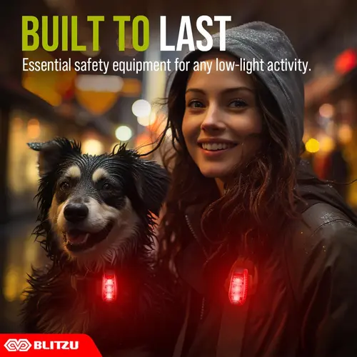 LED Safety Lights Gear - stroller walking, dog collar